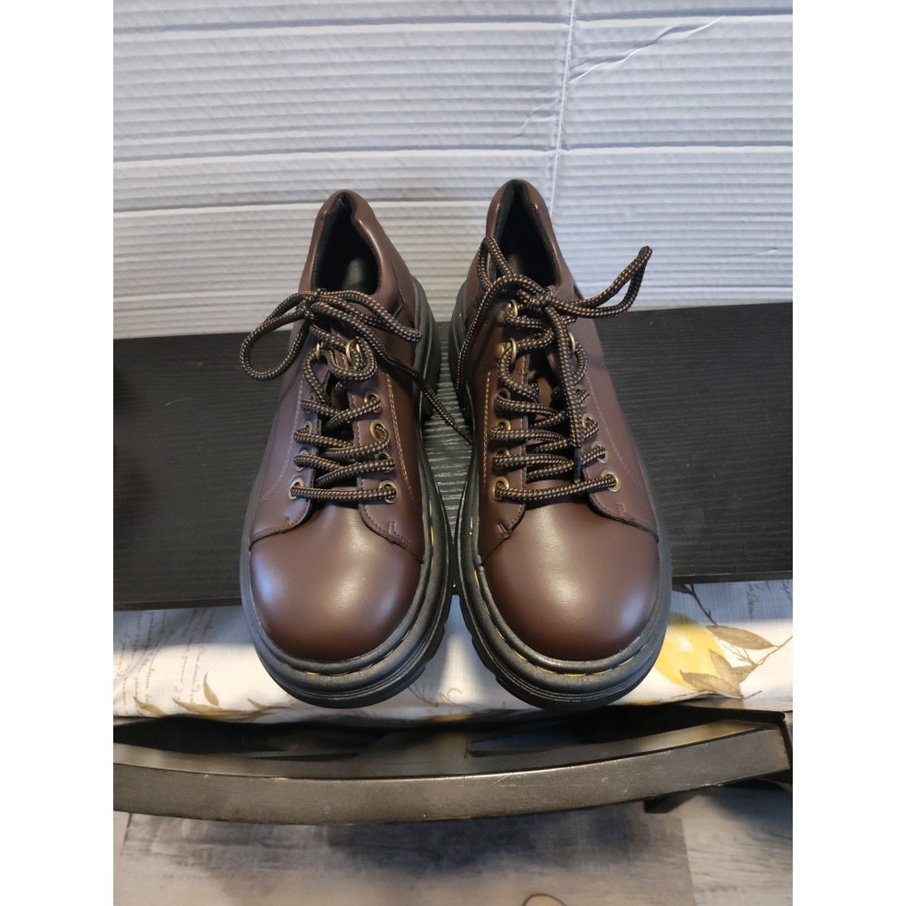 Women's Derby Shoes Y2k Loafers Round Toe Platform Casual Sneakers Size 39
